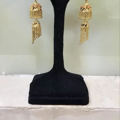 گوشواره جمجمه ایی دوتایی